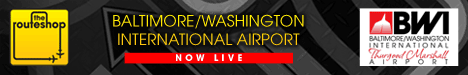 Baltimore/Washington  International Airport now live in The Route Shop