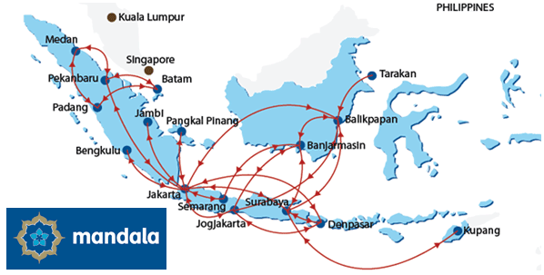 International Airports In Indonesia Map