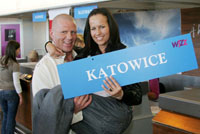 Carried away. Katowice-UK traffic grew over 60% in 2007.