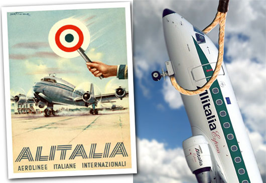 Image: Alitalia noose