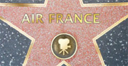 Image: Image Air France hollywood star