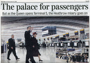 Image: Queen officially opened Terminal 5