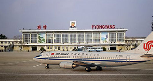 Image: Air China serve Pyongyang