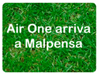Image: Air One arrives at Malpensa