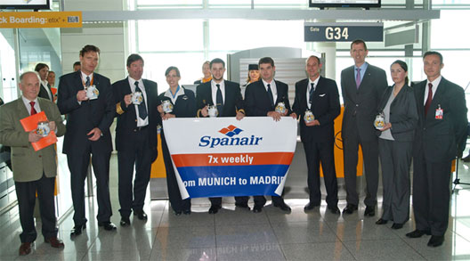 Image: Spanair lauches new route between Madrid and Munich