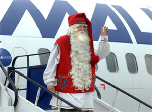 Image: Malev has seen plenty of management changes in recent months but Father Christmas has yet to be appointed as Cargo Manager.