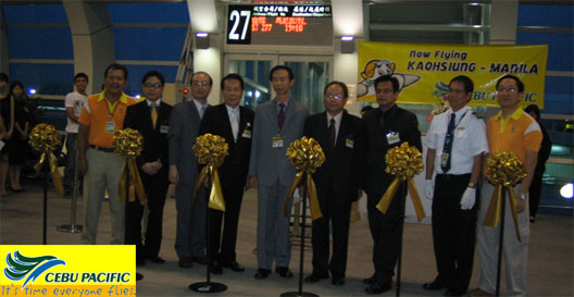 Image: Cebu Pacific launch Manila-Kaohsiung route on 7 June
