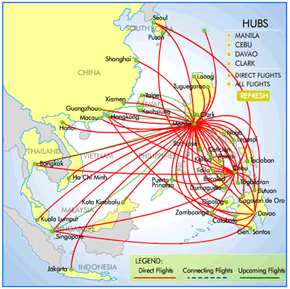 Map: Cebu routes