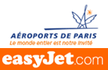 Logo: easyJet & Aeroports de Paris