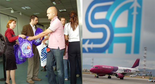 Image: Wizz Air passengers welcomed on first flight from Sofia to Varna