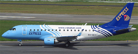 Image: EgyptAir Express new Embraer 170