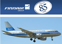 Image: Finnair Group Logo & Plane