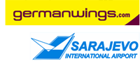 Logo: Germanwings and Sarajevo