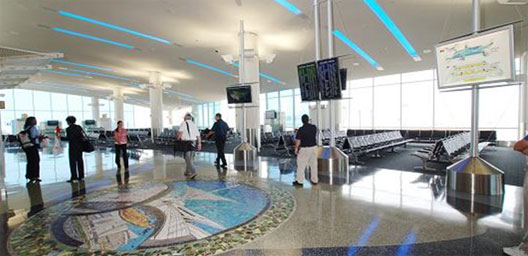 Image: The new 61,000 square foot eight-gate addition to Concourse C at Milwaukee’s General Mitchell Airport