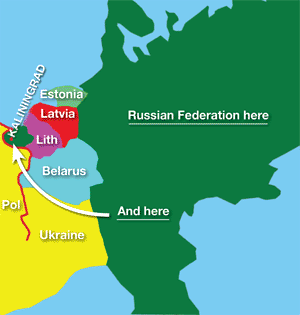 Map: Russian Federation