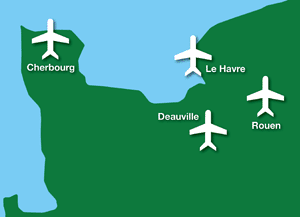 Map: Deauville