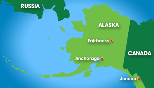 Map: Alaska