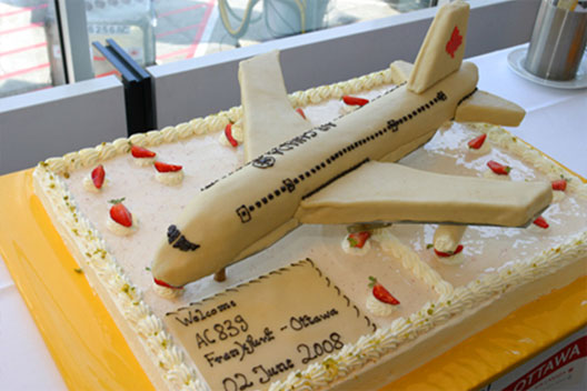 Image: Route launch cake