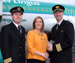 Image: Launch of the inaugural Aer Lingus Flight from Cork Airport to Geneva