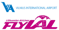 Logo: Vilnius International Airport & flyLal