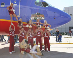 Image: The Southwest Airlines Pigskin Plane