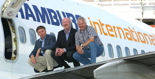 Image: Hamburg Airlines plane