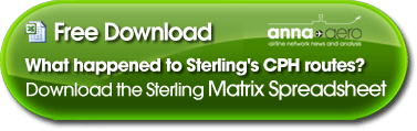 Download: Free spreadsheet - What happened to Sterling’s CPH routes?