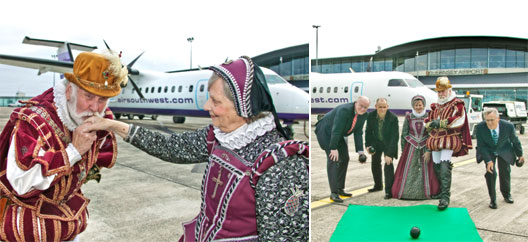 Image: Air Southwest Plymouth - Guernsey route launch