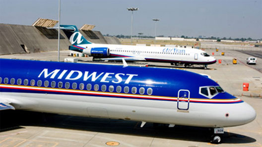 Image: Midwest faces competition from AirTran