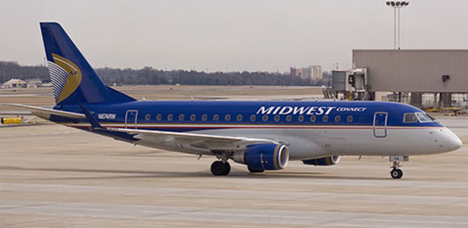 Image: Midwest replacing 717s with Embraer 190 aircraft