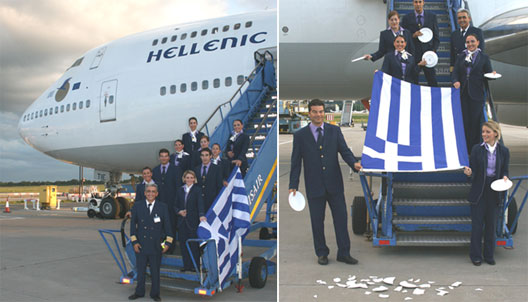 Image: On July 25th, Hellenic Imperial Airways began a weekly service between Athens and Birmingham