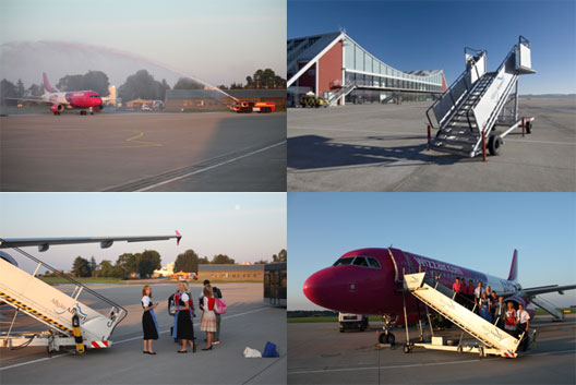 Image: Wizz Air this week began serving Munich West/Memmingen from its Kiev base
