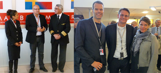 Image: Sun-Air’s launch party to celebrate flights between Billund (BLL) and Stockholm Bromma (BMA) airport