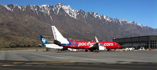 Image: Pacific Blue’s new twice-weekly Auckland service to the South Island resort