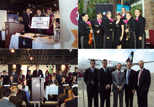 Image: Volaris launched its first international low-cost flights to Los Angeles in July