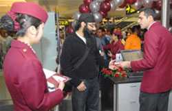 Image: Qatar Airways route launch