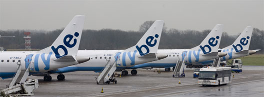 Image: flybe Embraer 195s at Southampton