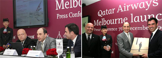Image: Qatar Airways launch services to Melbourne