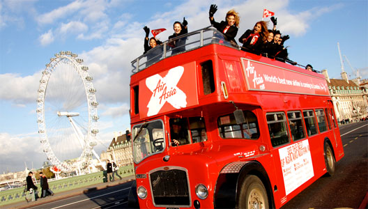 Image: AirAsia X London Bus