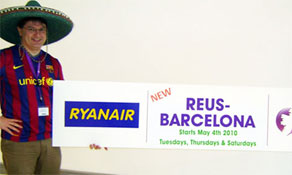 Ryanair adds seven new summer destinations from Reus base (near Barcelona) but cuts winter capacity by 40%