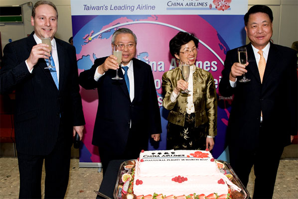 China Airlines launch Taipei-London Heathrow services