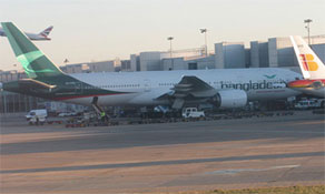 Bangladesh's main airport and airline begin 2010 with new name and look; Biman Bangladesh starts fleet upgrade with first 777