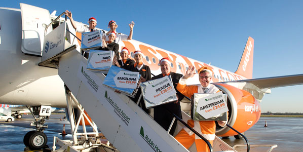 easyJet’s base launch at Doncaster Sheffield’s Robin Hood Airport