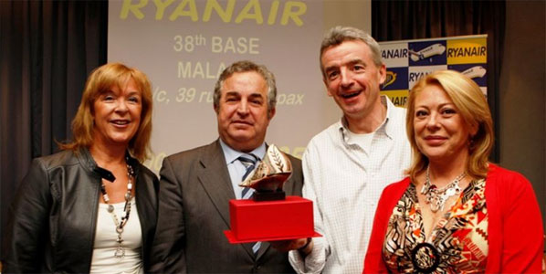 Ryanair's new Málaga base