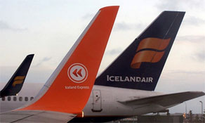 Icelandic air travel dominated by local airlines; Iceland Express now serves more destinations than Icelandair