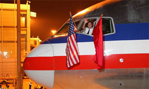 Fresh coverage from American Airlines' Beijing-Chicago launch