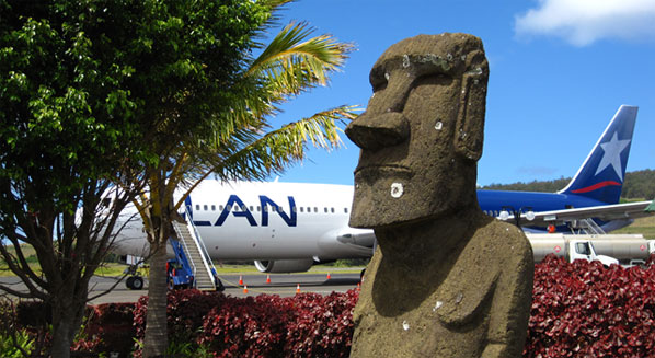 Chilean consumers have lots of choice – while LAN dominates the domestic market with 62% of capacity (flights and seats) Sky Airline has taken a 28% share since it began operations in 2001 while Aerolinea Principal accounts for the remaining 10%. As a result the busiest domestic route - Santiago to Antofagasta – has a generous 17 daily flights spread across the three carriers.