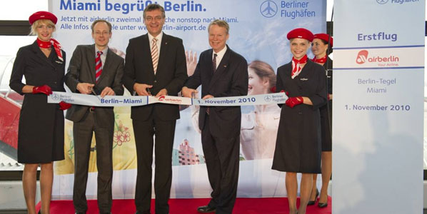 Berlin Airport route launch