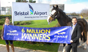 Ryanair’s €500 return fares for late-booking horse-racing enthusiasts on 330km Dublin - Bristol route
