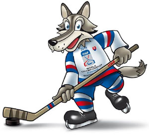 Goooly is the name of the official mascot (a gray wolf) of the 2011 Ice Hockey World Championships taking place in Slovakia at the end of April. The Czech Republic are the defending champions having beaten Russia to win the title for the sixth time in Germany last year. 